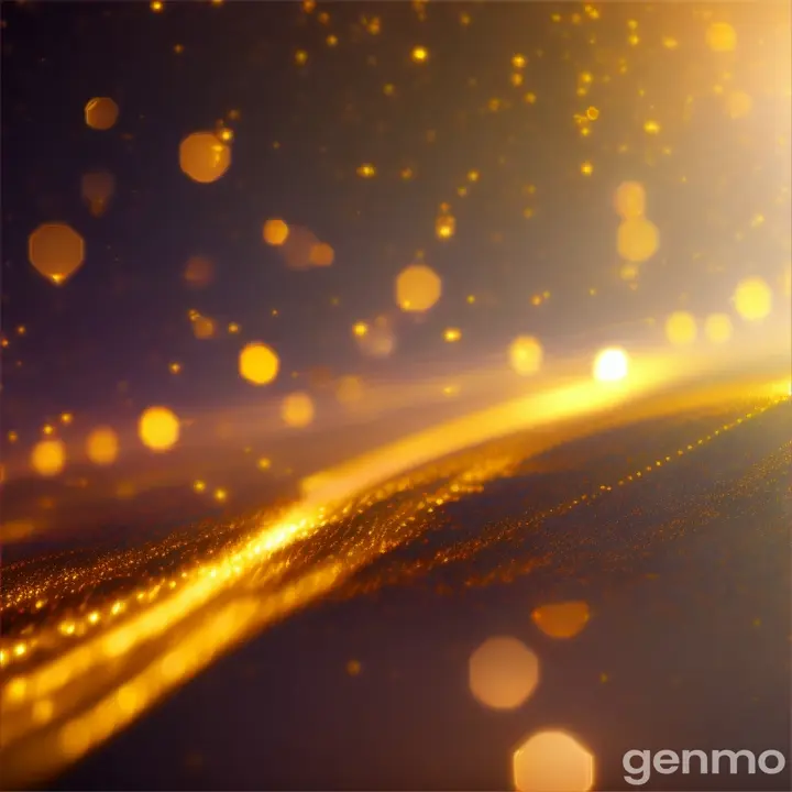 infinite golden lights