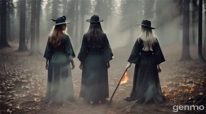 These witches were known for their extraordinary powers, but they couldn’t control them properly.
