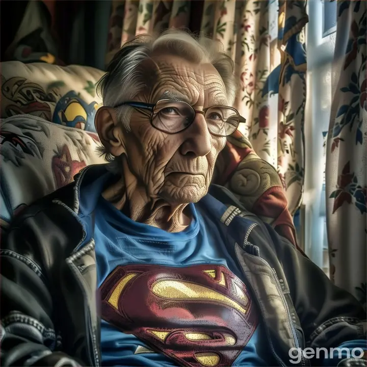 an old   superman