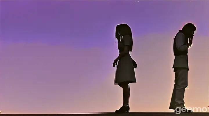 a man and a woman standing next to each other