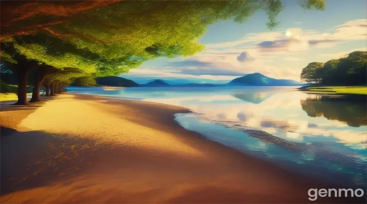 夏日美景。16：9