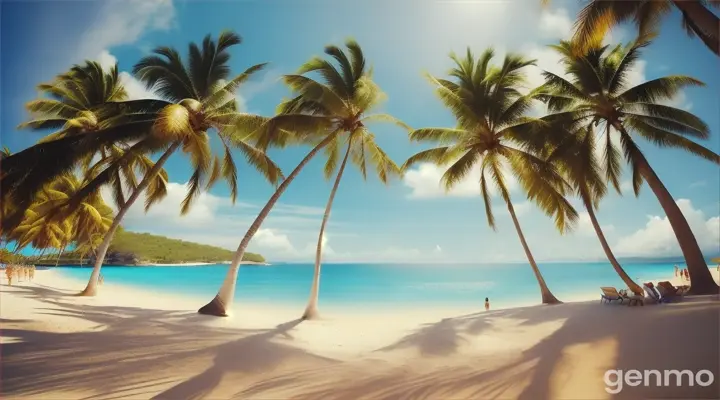 夏日美景。16:9