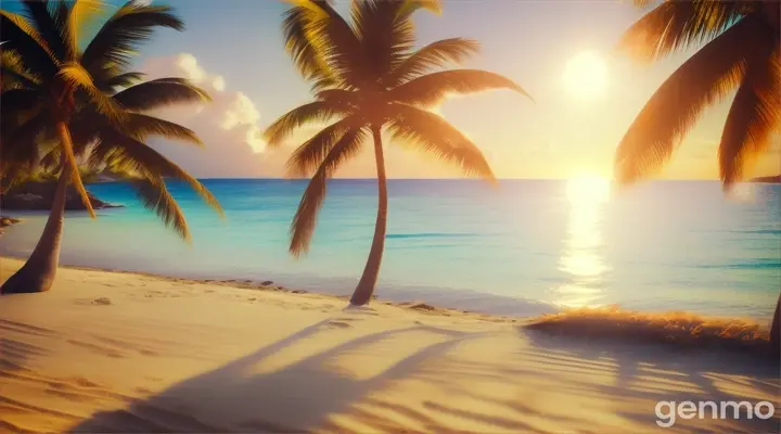 夏日美景。16:9