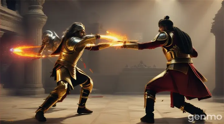 Kalki avtaar and normal human fight