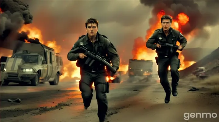  Tom cruise adventure war scenes 