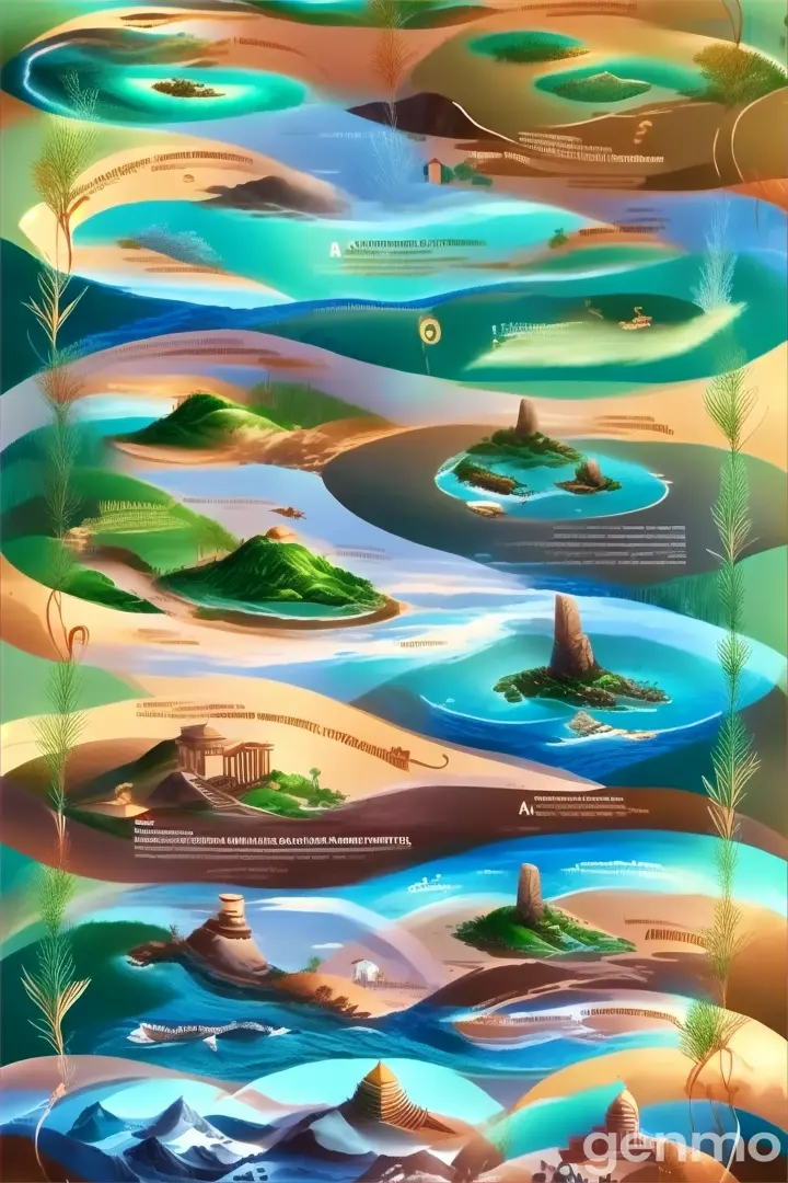  showing the different types of water
