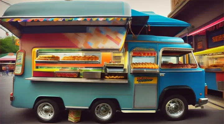 camión de comida ambulante
