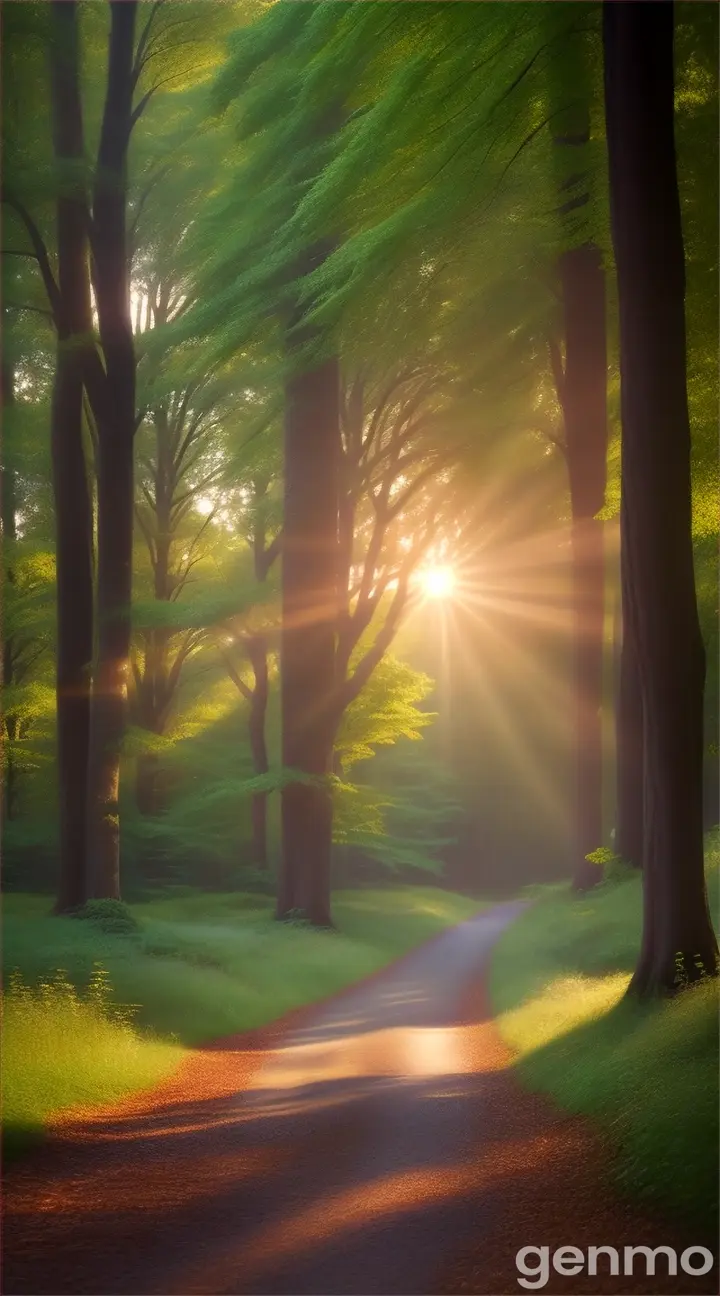 a high quality professional photo of a beautiful forest, nature, serene, peaceful, lush greenery, sunlight filtering through trees, natural beauty, tranquil, outdoor scenery, landscape photography, realistic, wide shot, nature image, bokeh, 4k, vibrant colors