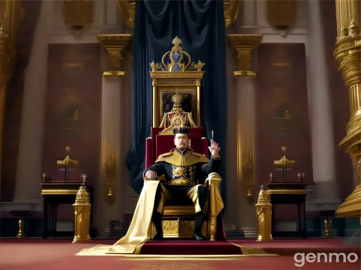 The king’s speech is delivered with quiet strength and clarity