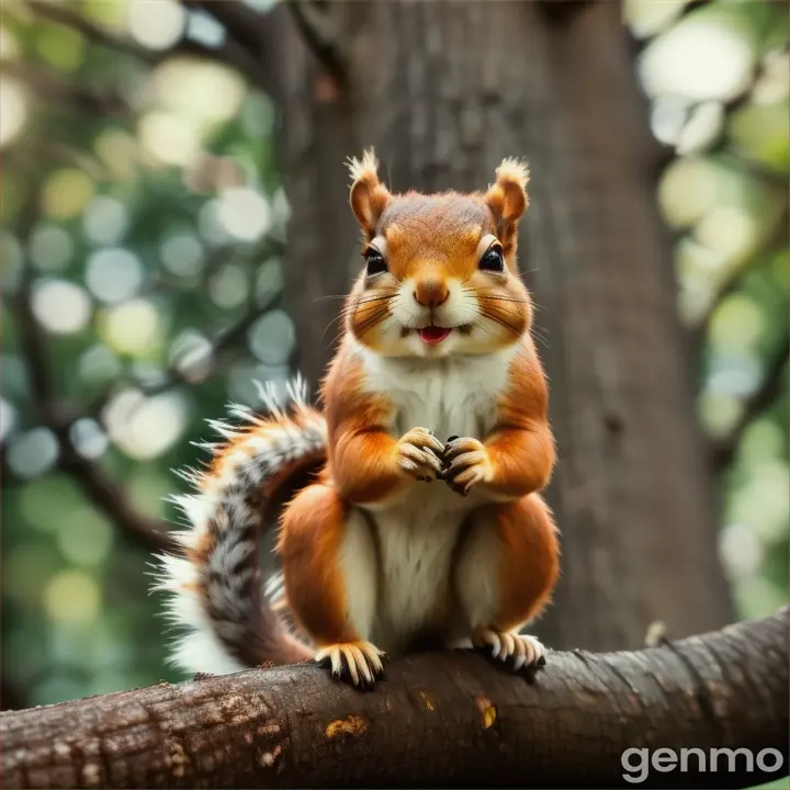 He found a stash of nuts one day,  
Left by someone along the way.