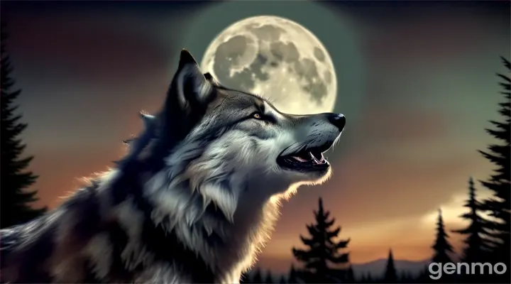 On a full moon night, 