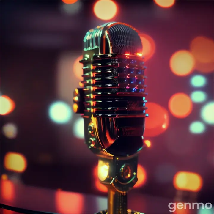 intro orange microphone