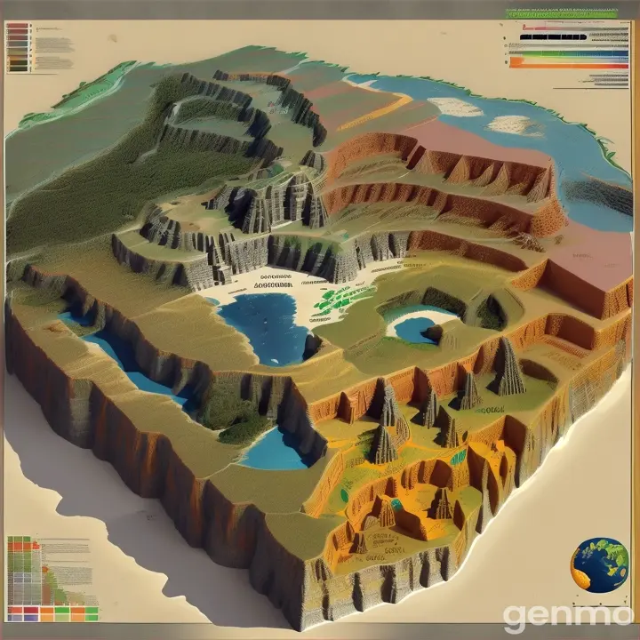 “Infographics or maps depicting the population density of Maya cities and their agricultural zones. Use color-coded visuals to show areas of high and low resource availability.”