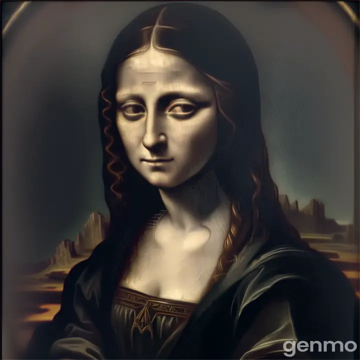 black Mona Lisa.