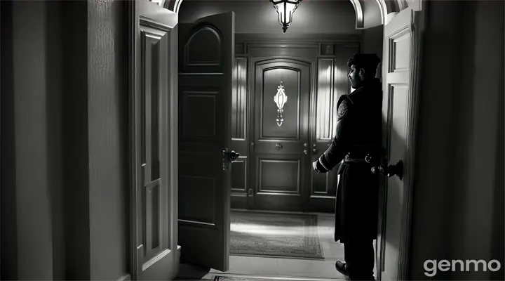 Veer gathered his courage and opened the door.