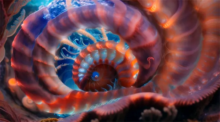 generate Nautilus in the underwater world