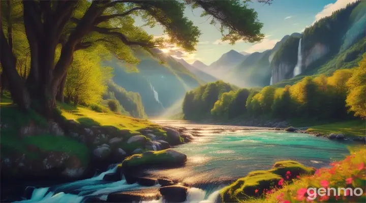 The most beautiful scenery of Summer。16：9