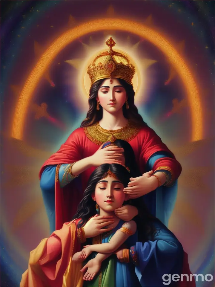 God holding ME