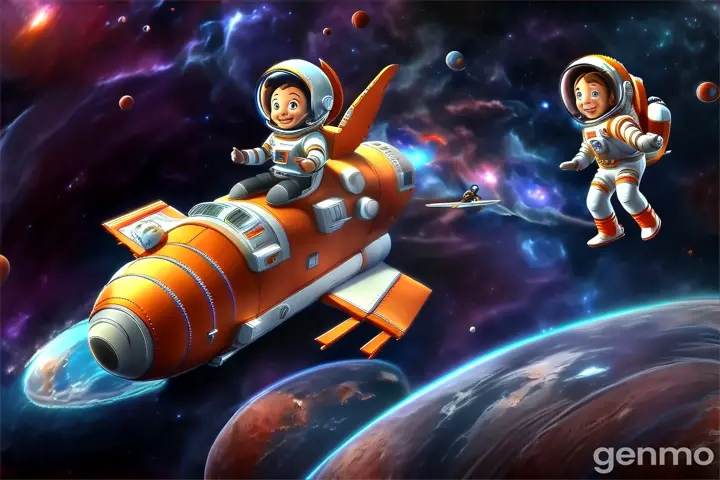 light, cartoon, world, entertainment, art, astronaut, space, fictional character, space shuttle, event