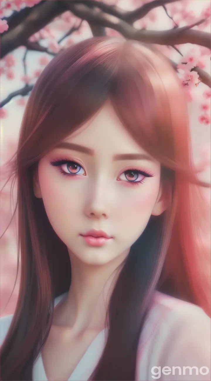 beautiful anime woman