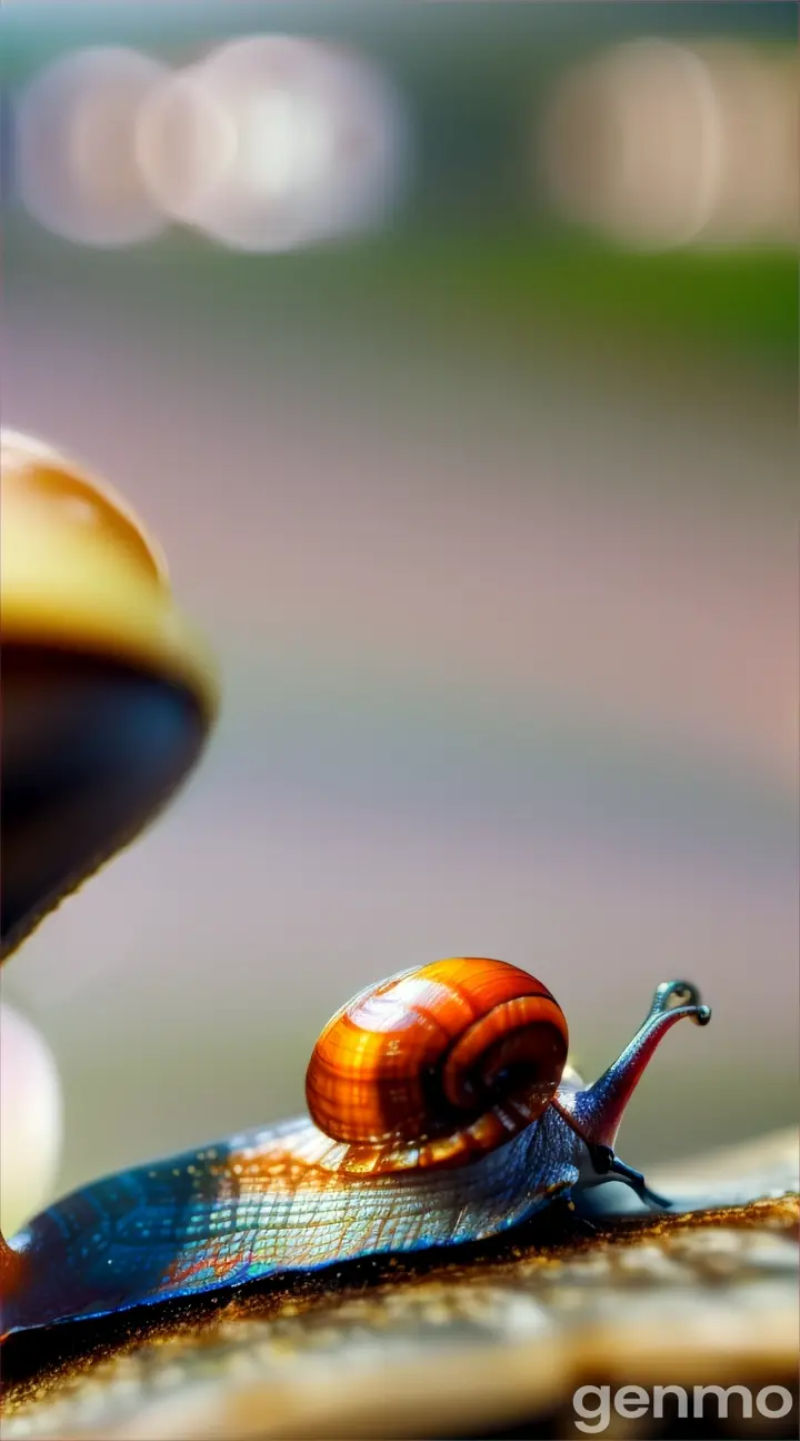 The snail moving slowly with text reading “Sleep Tight, Snail!”