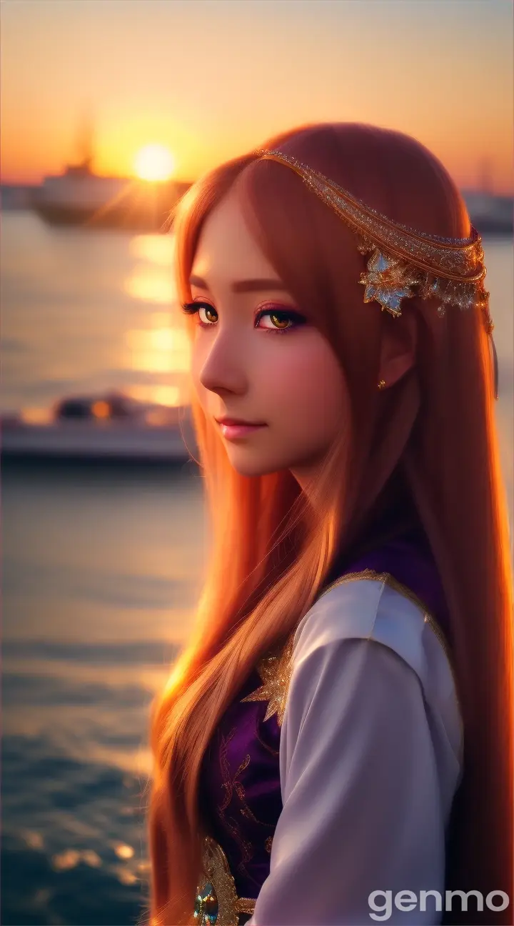 beautiful anime woman