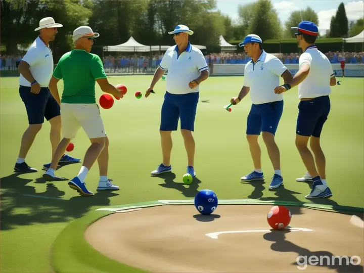 Jeux de pétanque