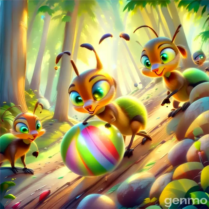 green, light, natural environment, cartoon, organism, wood, plant, grass, happy, art
