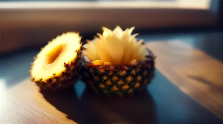 Otters hold hands while sleeping to avoid drifting apart.

a Pineapple as natural meat tenderizer
