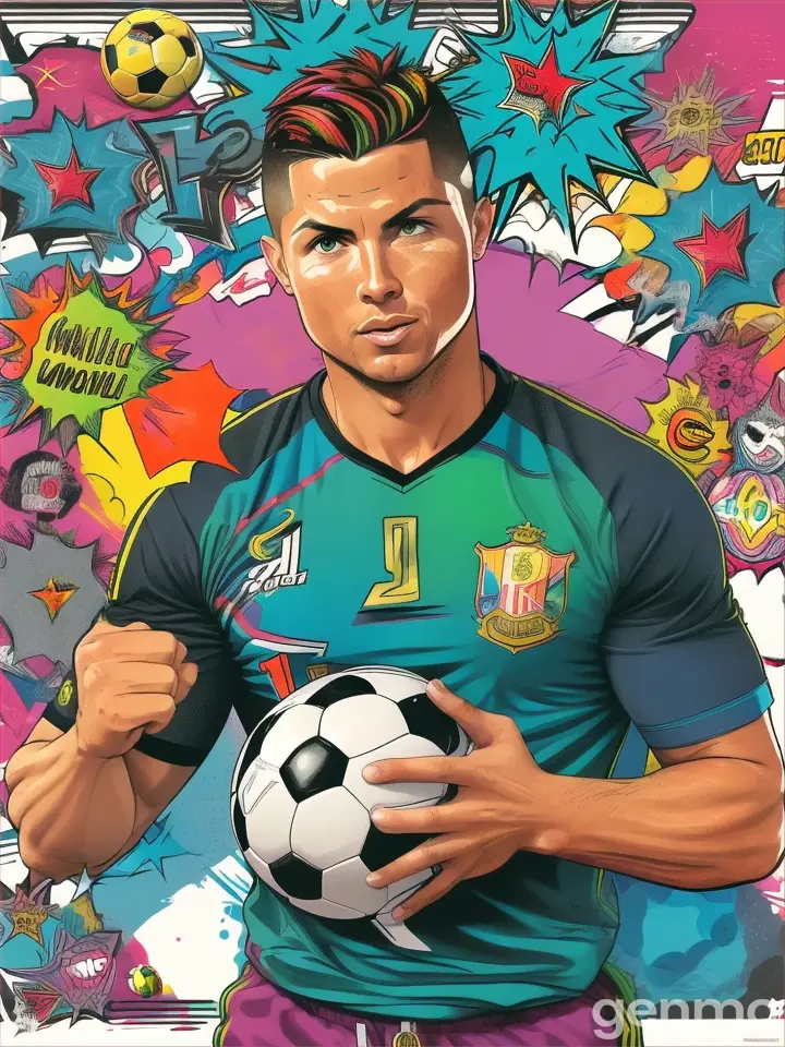 cartoon style ronaldo"But did you know his journey wasn’t always easy?"
