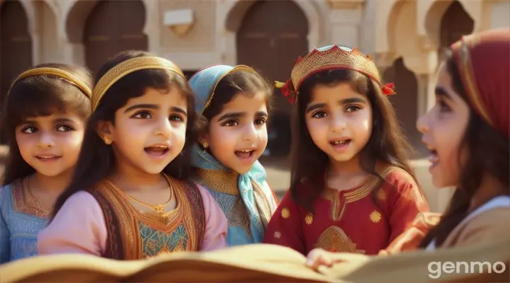 Arabic kids singing