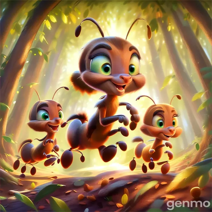vertebrate, cartoon, organism, happy, art, fictional character, animated cartoon, games, animation, grass