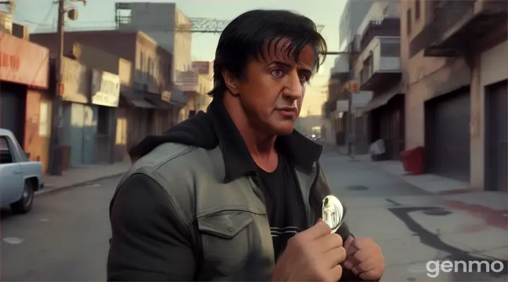 Al comienzo de su carrera como actor, Sylvester Stallone, de 20 años, buscaba trabajo. Nadie quiere contratarlo. Recorre varias veces todas las agencias y finalmente le dan un pequeño papel, por el que recibe unos dólares.