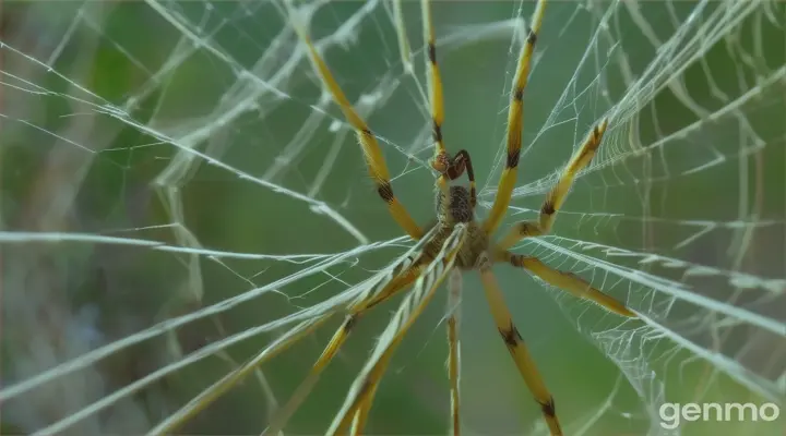 spider wove her web even more carefully, choosing thicker threads to make it stronger. 