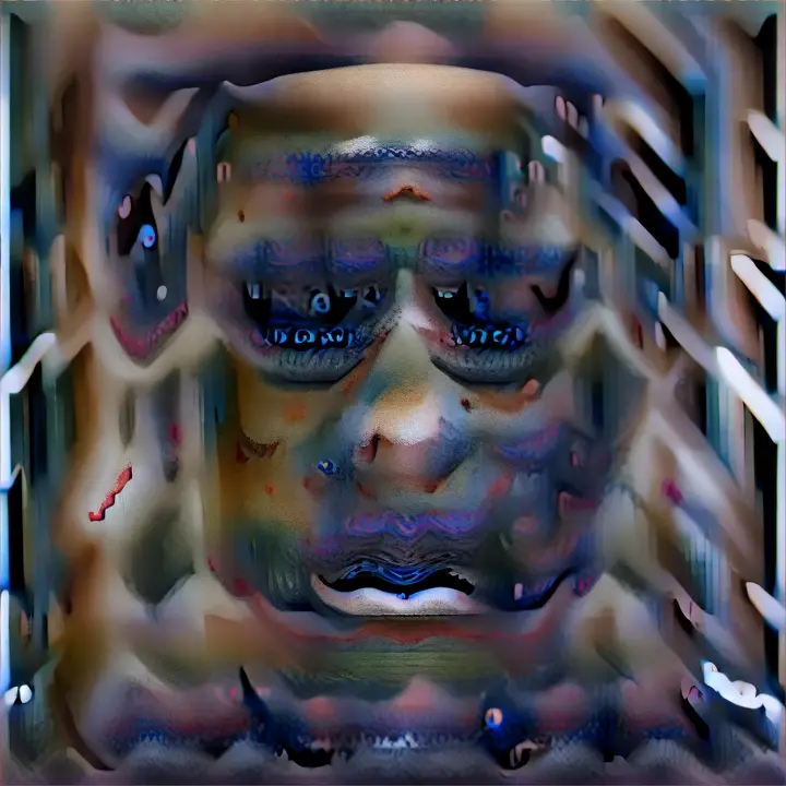 The image shows a close-up of a woman in a state of emotional distress. Her facial expression is filled with sorrow, and her eyebrows are furrowed, indicating deep sadness. Her eyes are closed, but tears, represented as blue streaks of paint or makeup, flow down her cheeks. She is gently holding her face with both hands, perhaps signifying regret or pain.
The blue paint running from her eyes adds a dramatic, almost artistic touch to the image, enhancing the emotional weight of the scene. At the bottom of the image, there is text that reads, "Mihai Lazar I am sorry," further indicating an apology or feelings of remorse.
The background is blurred, drawing all attention to her face and the intense emotion she portrays. The colors are muted, with cool tones dominating, which complements the melancholic mood of the image. , advertising style