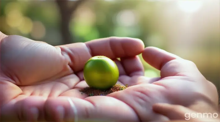 He warned Ramu that he must nurture the seed with a true and sincere heart.
