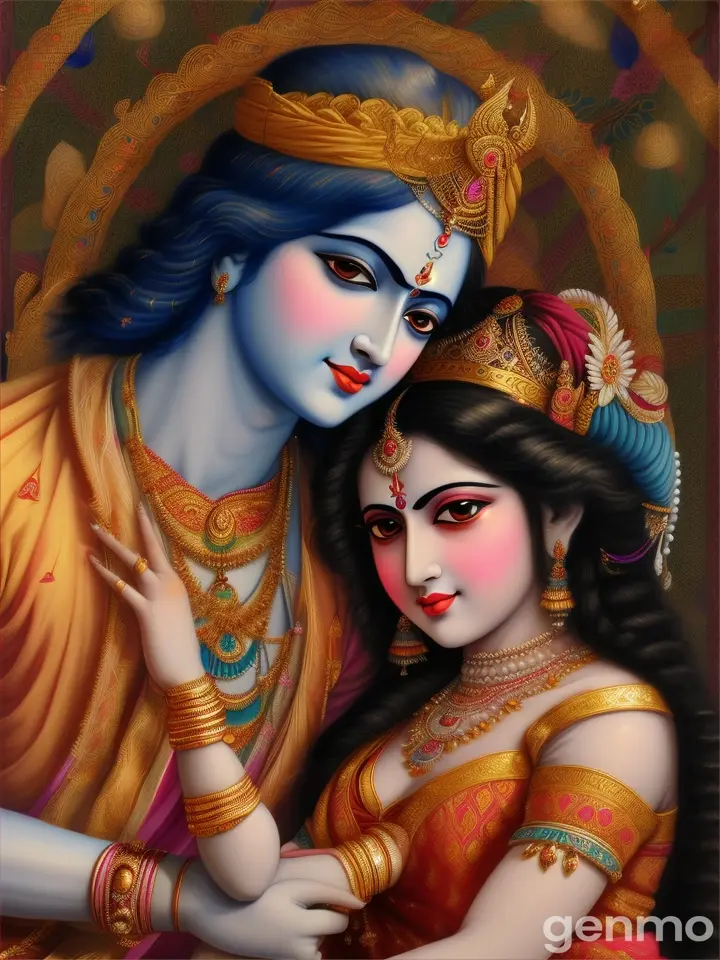 lourd krishna with radharani