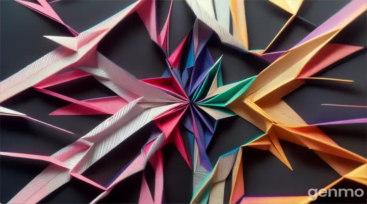 paper origami quantum entanglement 