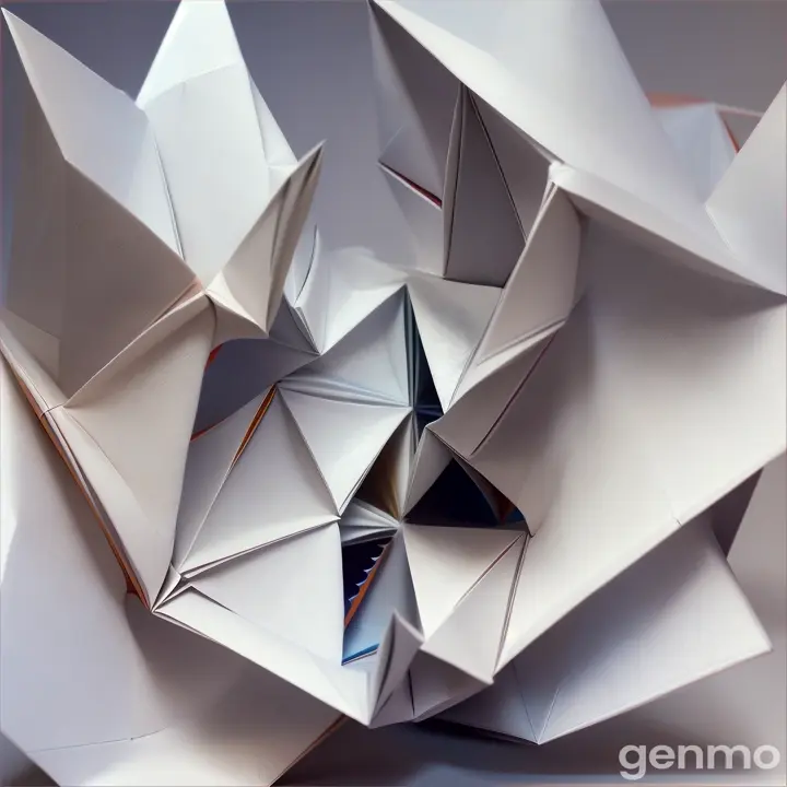 Paper origami physics