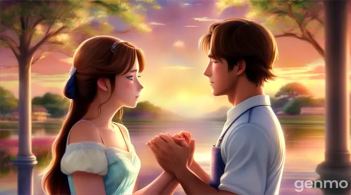 The Notebook" - a classic romantic anime-style adaptation of the Nicholas Sparks novel.