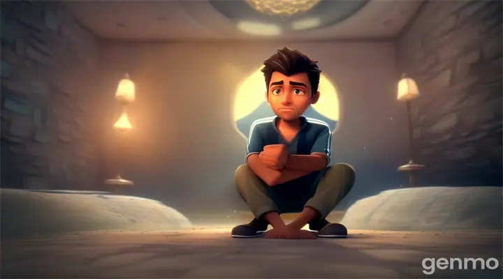 In 3D animations style'Fade out with the message on screen: “Don’t be afraid of mistakes. Learn from them.”
Narration: "This was a lesson Ali would carry with him forever."