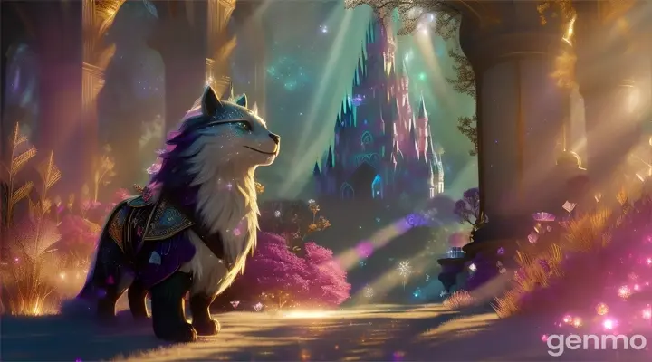 “You have passed the second trial! Now, for the final challenge: the Trial of Wisdom,” Tilly said, leading Sofia to a clearing filled with glittering crystals.

3d animation