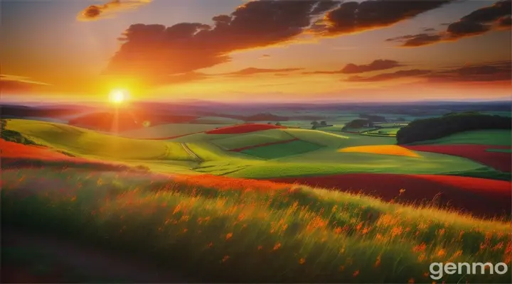 the most beautiful scenery of Summer.16:9
