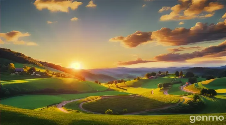 the most beautiful scenery of Summer.16:9