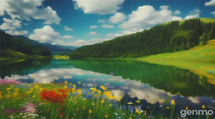 the most beautiful scenery of Summer.16:9