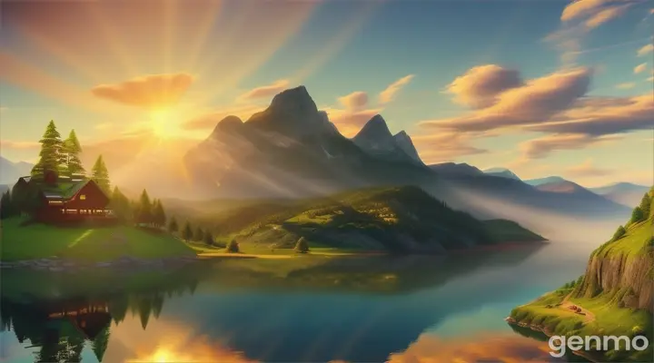 the most beautiful scenery of Summer.16:9