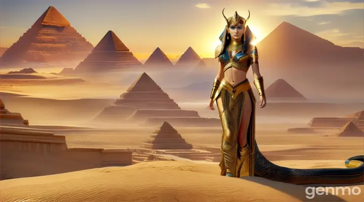 Gods of Egypt The Goddess & The Giant Snakes