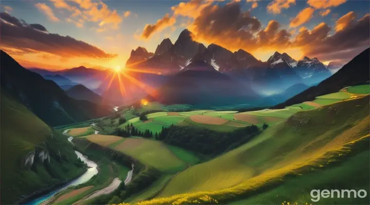 the most beautiful scenery of Summer.16:9