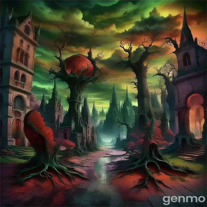 A Dark Surreal Fantasy World