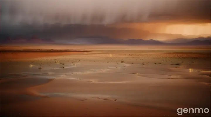 rain in the sahara